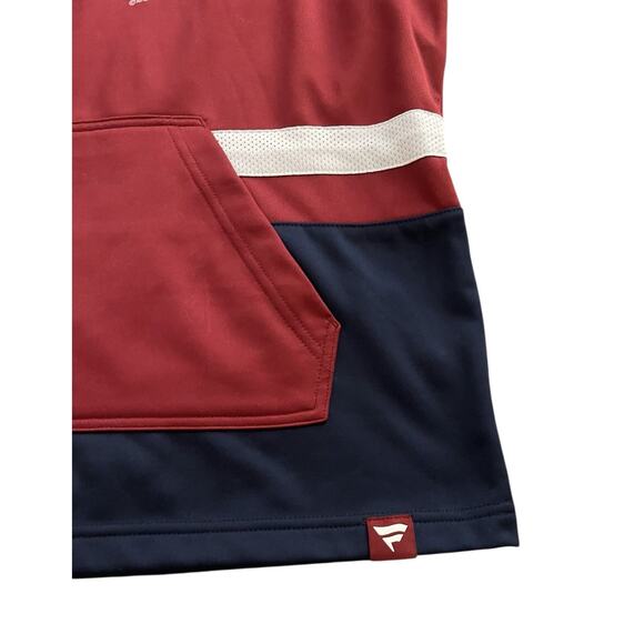 Colorado Avalanche Hoodie Men’s L Burgundy NHL Hockey Pullover Sweatshirt NWOT - Picture 3 of 11